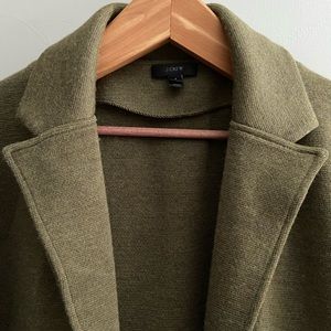 J. Crew Open Front Sweater Blazer